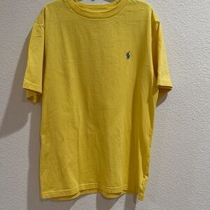 Polo by Ralph Lauren Boy's Tee in Yellow Size M(10-12)